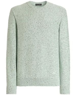 Dolce & Gabbana Crew-Neck Jumper - Green
