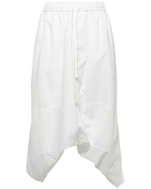 Julius Drawstring Pants - White