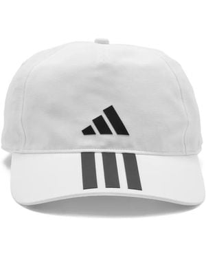 adidas 3-Stripes Baseball Cap - White