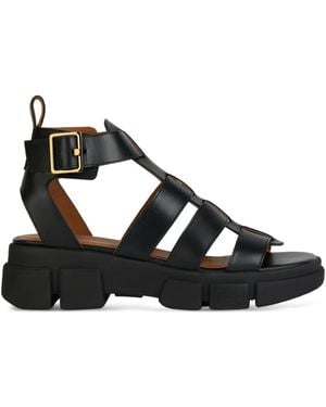 Geox Lisbona gladiator sandals - Negro