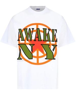 AWAKE NY Crosshair Tシャツ - ホワイト