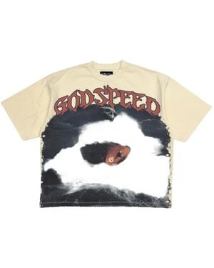 Godspeed Sea Sick Graphic-Print T-Shirt - White