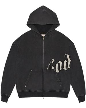 Godspeed Og Logo V2 Zip-Up Hoodie - Black