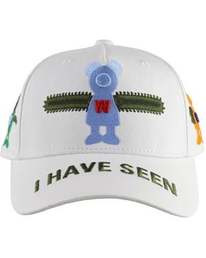 Walter Van Beirendonck I Have Seen The Future Cap - White