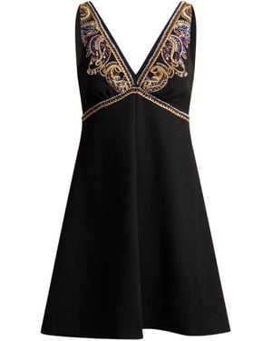 Etro Sleeveless Mini Dress - Black