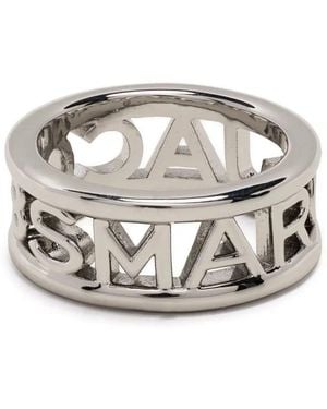 Marc Jacobs The Monogram Ring - Weiß