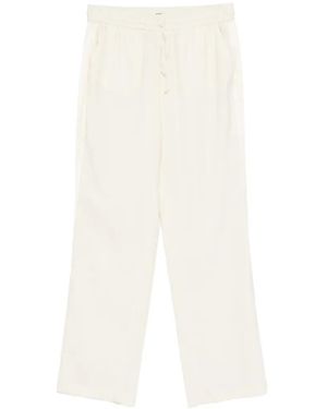 MVP WARDROBE Pocket Drawstring Pants - White