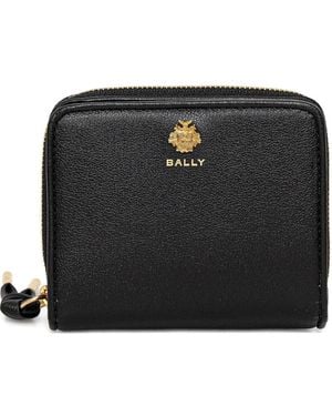 Bally Zip-around Leather Wallet - Black