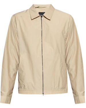 Theory ジップアップ ジャケット - ナチュラル