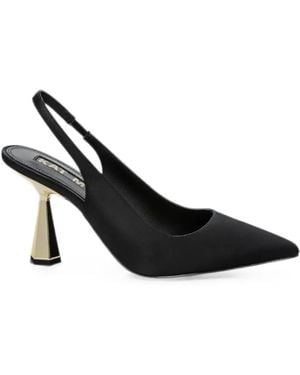 Kat Maconie Pointed-Toe Slingback Court Shoes - Black