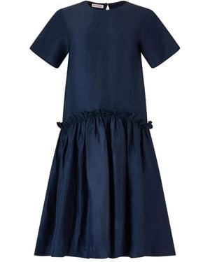 Rosie Assoulin Robe Mi-Longue Ebbs And Flows - Bleu