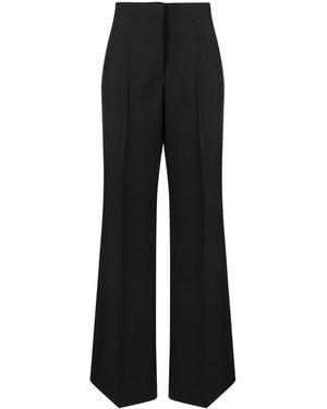 Givenchy Wide-Leg Tailored Trousers - Black