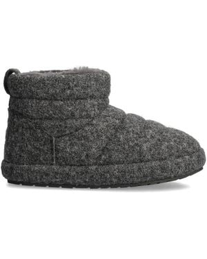 EMU Barrington Quilted Slippers - Black