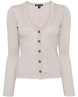 James Perse Cardigan A Coste - Neutro