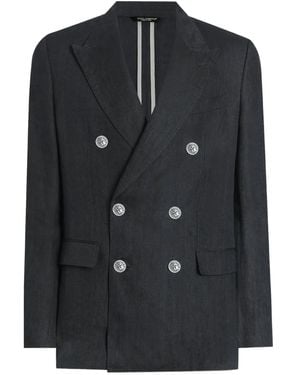 Dolce & Gabbana Doppelreihiges Sakko - Schwarz