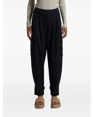 Peserico Tapered Trousers - Black
