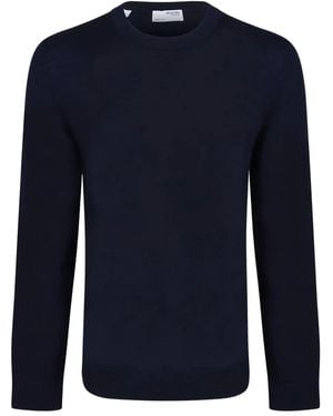 SELECTED Sudadera Con Cuello Redondo - Azul