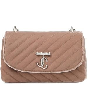 Jimmy Choo Avn Curve Cross Body Bag S - Pink
