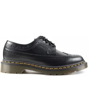 Dr. Martens 3989 Leather Brogue Shoes - Black