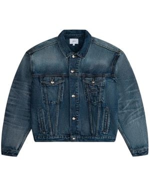 Rhude Pocket Denim Jacket - Blue