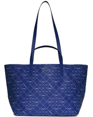 Zadig & Voltaire Wings Tote Bag Mit Monogramm - Blau