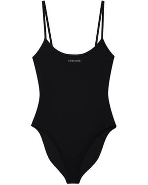 Anine Bing Barbara Bodysuit - Black
