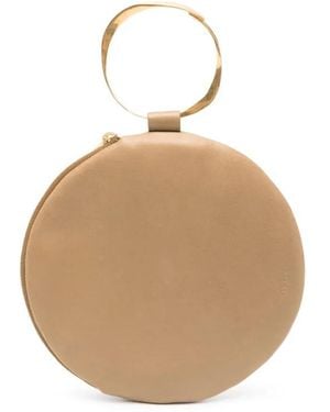 The Row Round Bracelet Clutch Bag - Natural