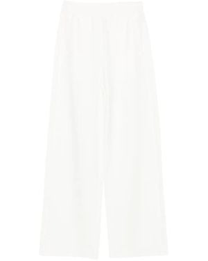 Emporio Armani Cotton Trousers - White