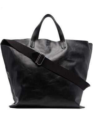 Jil Sander Handtasche Mit Logo-Prägung - Schwarz