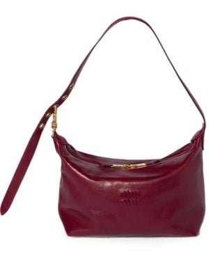 Miu Miu Nappa Leather Bag - Purple