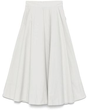 Remain Organic Cotton Maxi Skirt - White