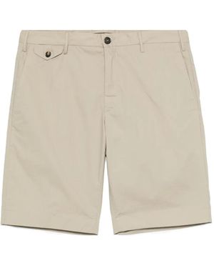 Incotex Shorts mit Knopfverschluss - Natur