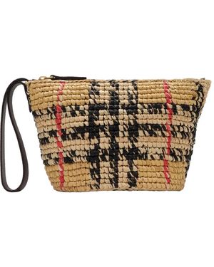 Burberry Margate Pouch - Natural