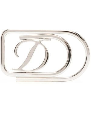 ST Dupont Palladium Money Clip - Natural