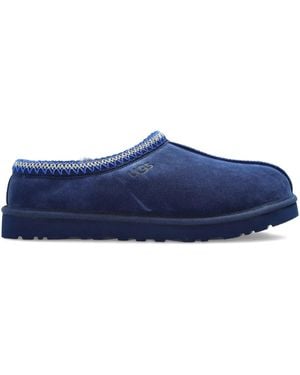 UGG Suede Stitched Slippers - Blue