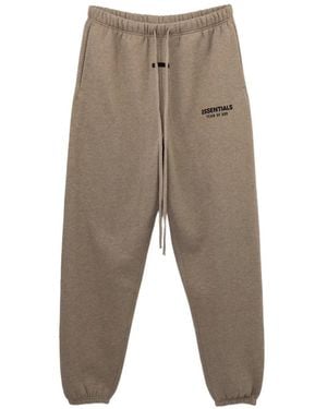 Essentials Pantalon De Jogging À Logo Imprimé - White