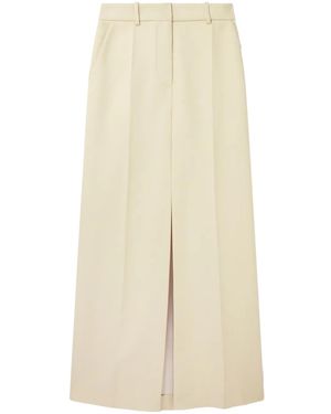 Stella McCartney Maxirock Mit Schlitz - Natur