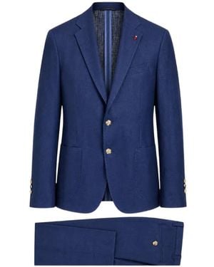 MULISH Completo Monopetto Con Revers Classici - Blu