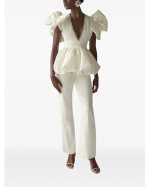Celiab Willem flared trousers - Neutro
