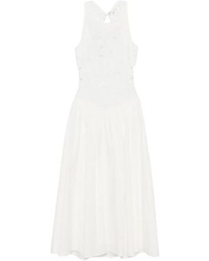 Frankie's Bikinis Soleil Midi Dress - White