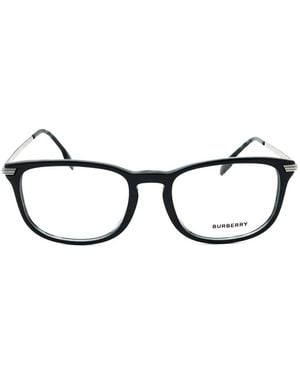 Burberry Rectangle-Frame Glasses - Black