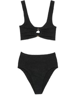 Hunza G Nadine Hoop Bikini - Black