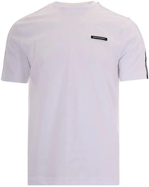 EA7 Tape Trim T-Shirt - Purple