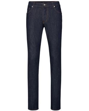 Billionaire Jean Crest À Coupe Droite - Blue