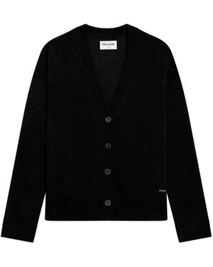 Zadig & Voltaire Mirkaz Cashmere Cardigan - Black