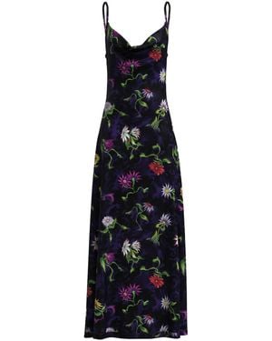 MACCAPANI Maxi Dress - Blue