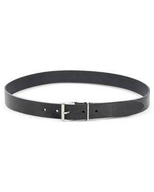 Anderson's Buckle-Fastening Leather Belt - White