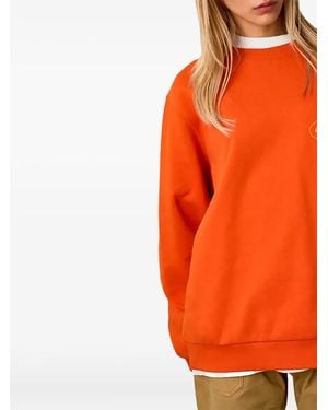 Gramicci Long-Sleeve Crew-Neck Sweatshirt - Orange