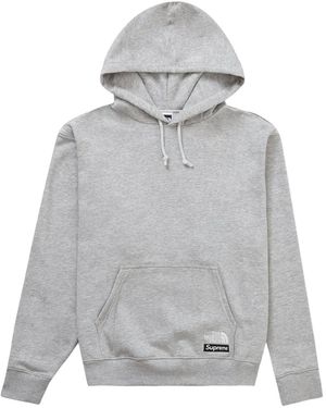 Supreme X The North Face Hooded Jumper - Grey