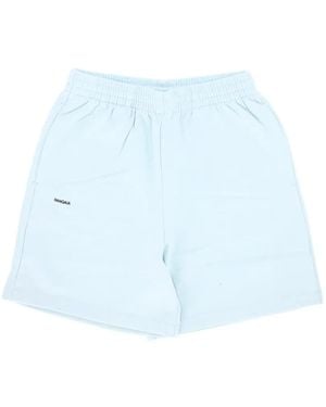 PANGAIA Bermudas Con Logo Estampado - Azul